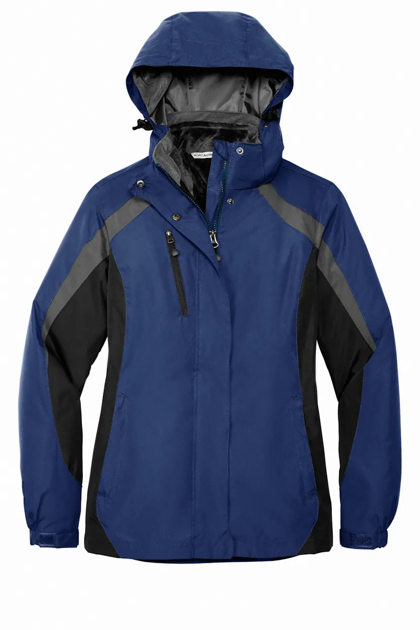 Port Authority L321 Women's Colorblock 3-in-1 Jacket