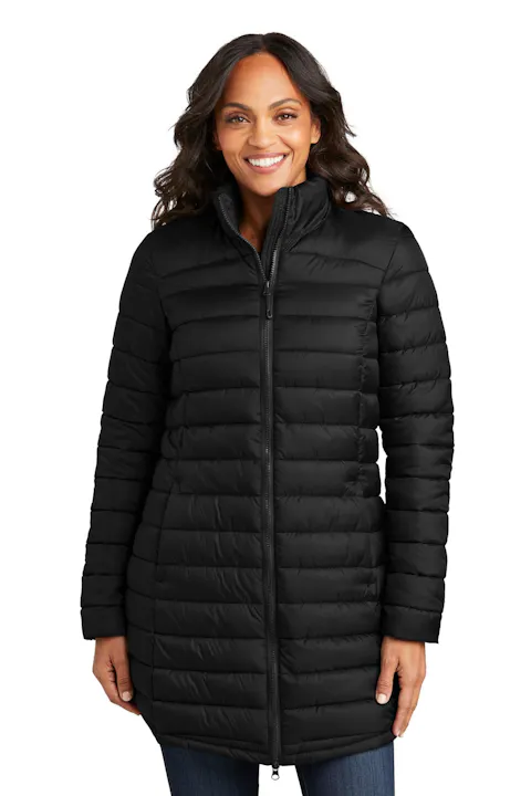 Port Authority L365 Women's Horizon Puffy Long Jacket