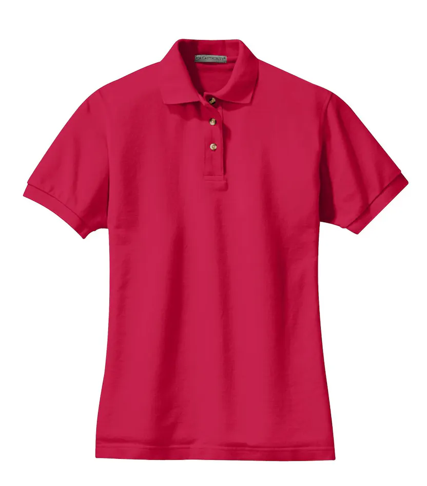 Port Authority L420 Women's Heavyweight Cotton Pique Polo