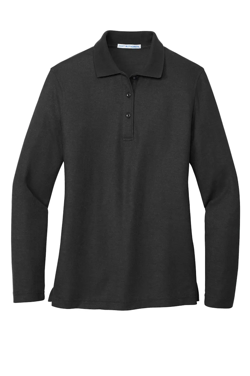 Port Authority L500LS Women's Silk Touch Long Sleeve Polo
