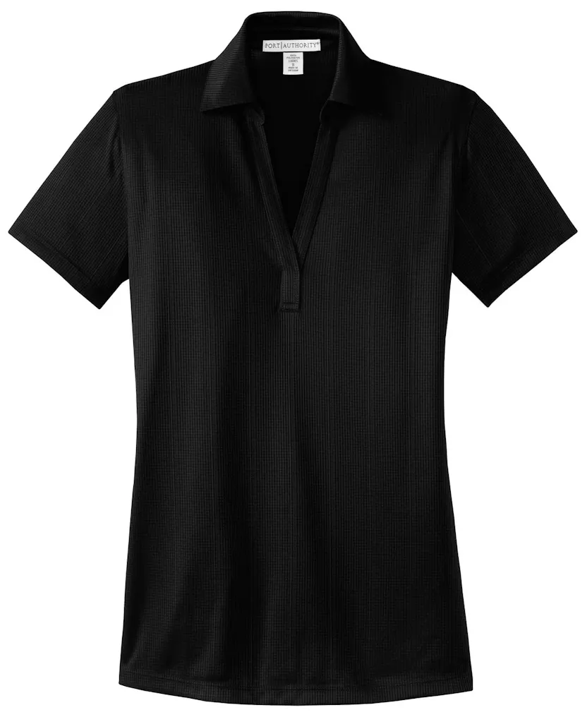 Port Authority L528 Women's Performance Fine Jacquard Polo