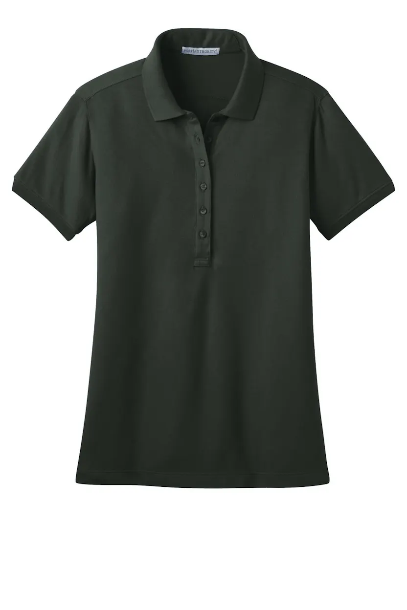 Port Authority L555 Women's Stretch Pique Polo