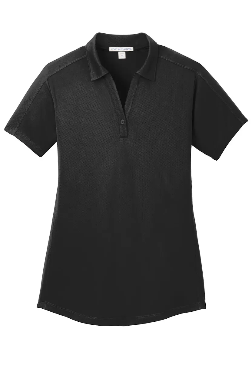 Port Authority L569 Women's Diamond Jacquard Polo