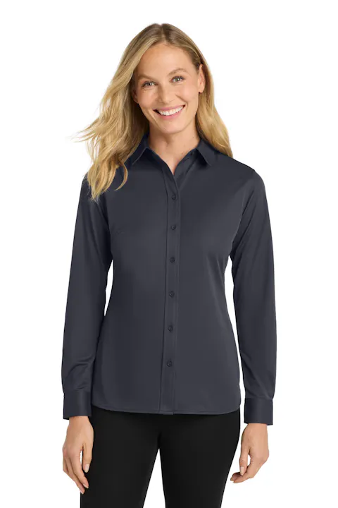 Port Authority L570 Women's Dimension Knit Dress Shirt