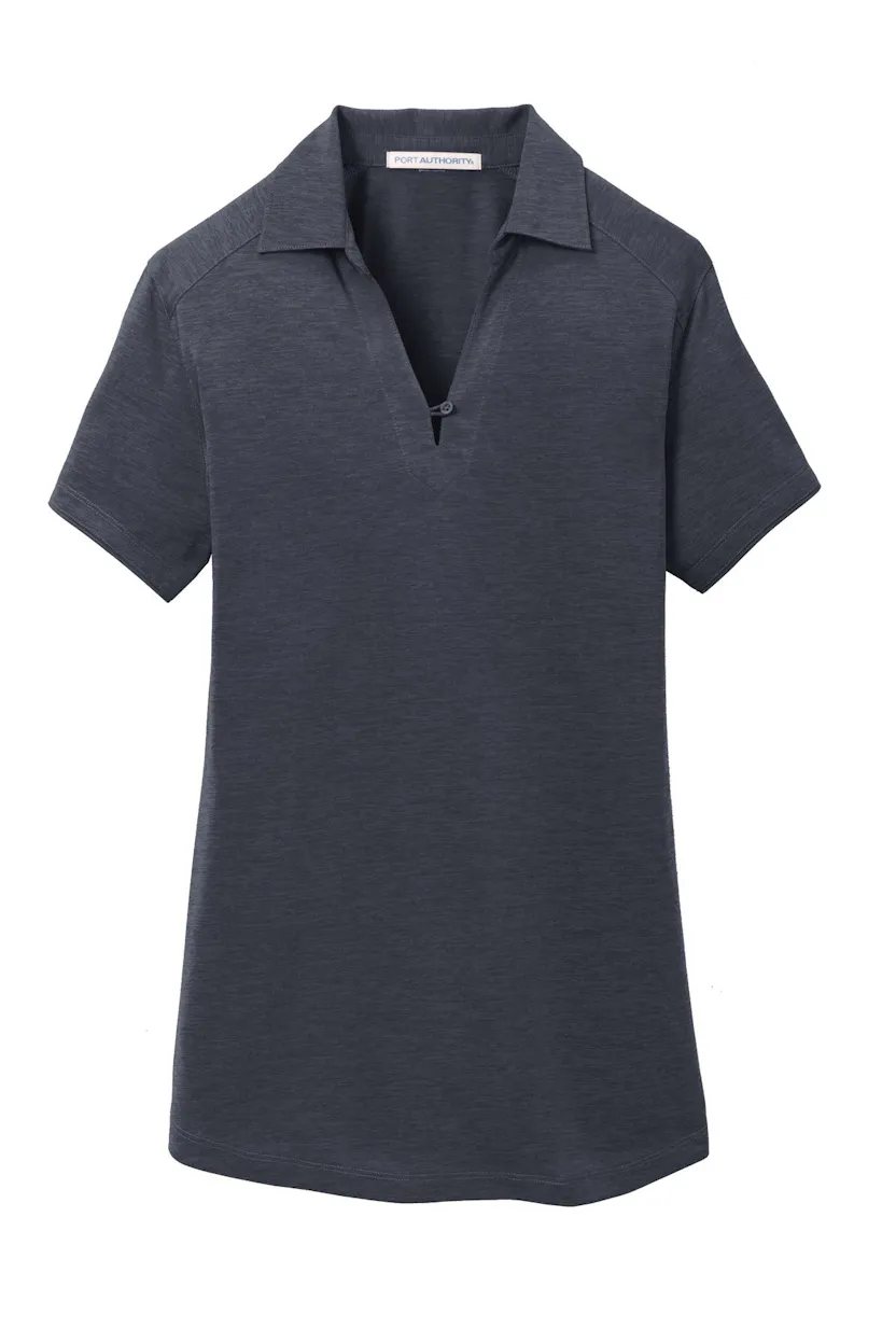 Port Authority L574 Women's Digi Heather Performance Polo