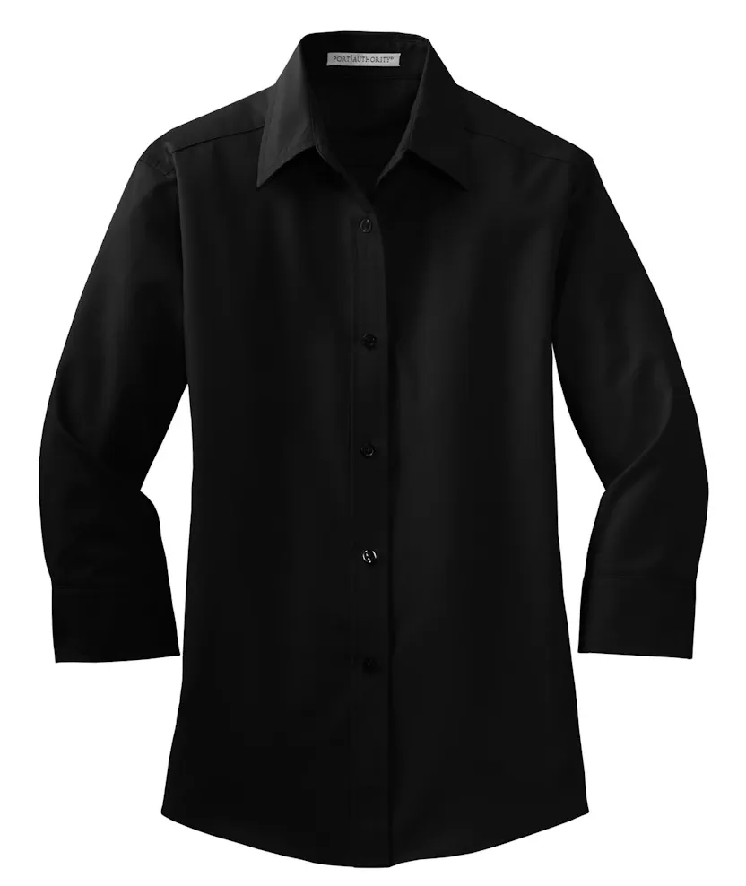 Port Authority L612 Women's 3/4-Sleeve Easy Care Shirt
