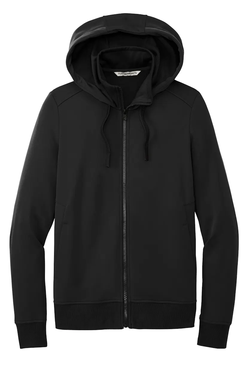 Port Authority L814 Women's Smooth Fleece Hooded Jacket