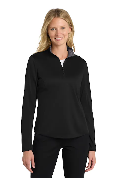 Port Authority LK584 Women's Silk Touch  Performance 1/4-Zip