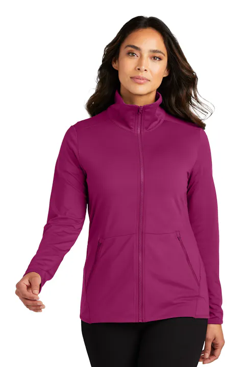 Port Authority LK595 Women's Accord Stretch Fleece Full-Zip