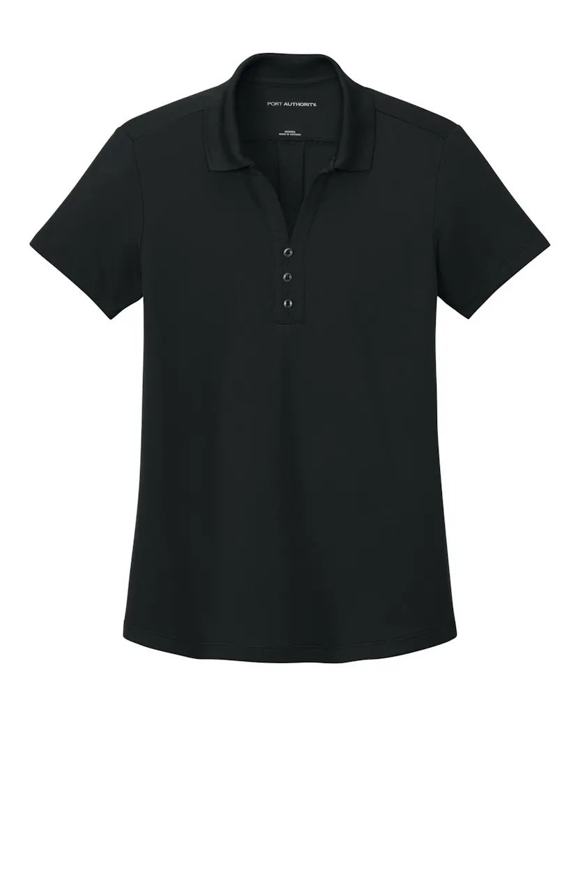 Port Authority LK620 Women's Plaited Pique Polo