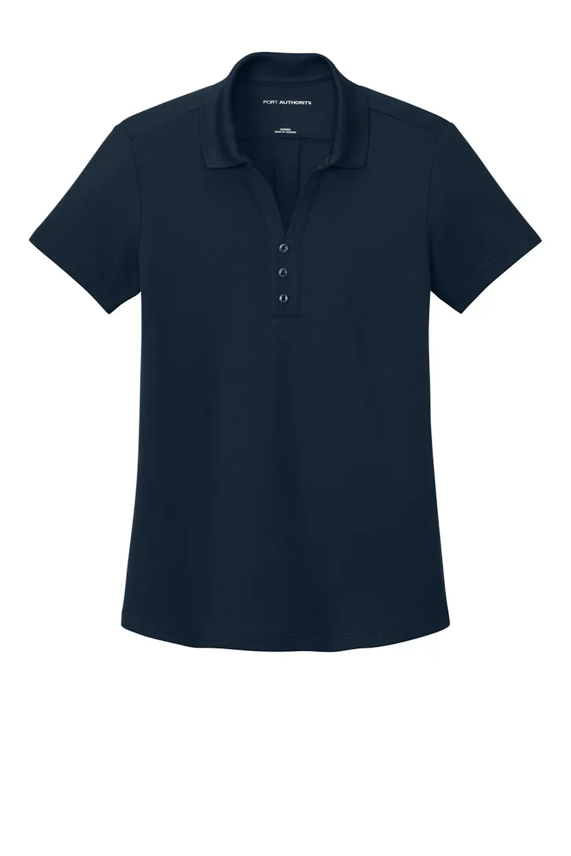 Port Authority LK620 Women's Plaited Pique Polo