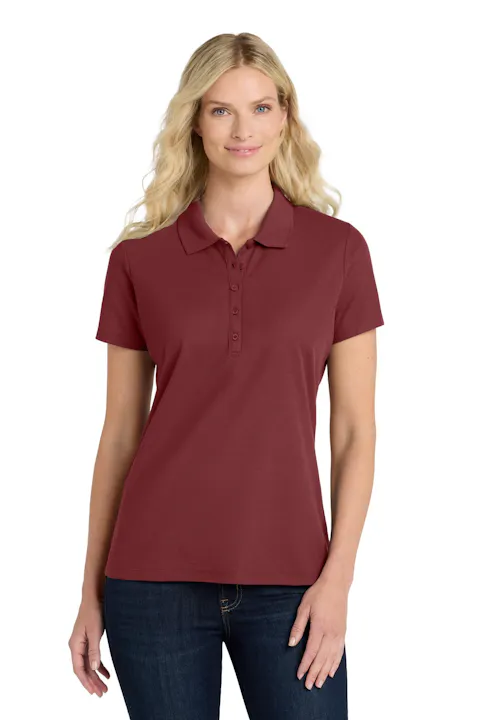 Port Authority LK810 Women's SuperPro React  Polo