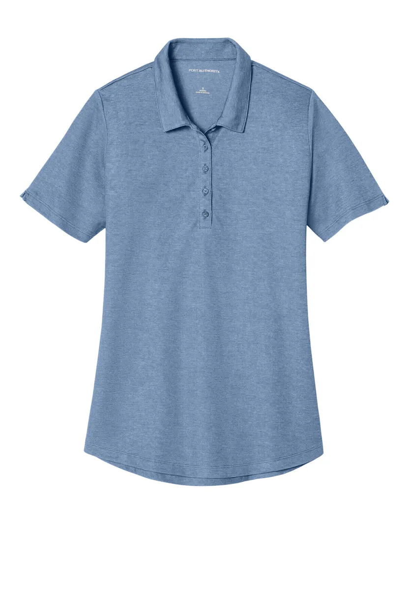 Port Authority LK830 Women's Fine Pique Blend Polo