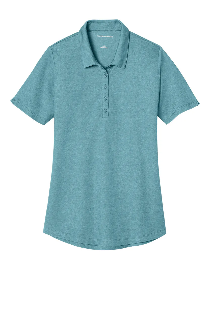 Port Authority LK830 Women's Fine Pique Blend Polo