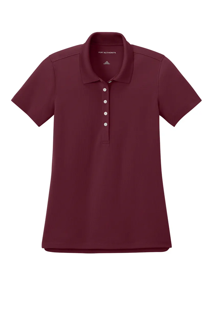 Port Authority LK845 Women's Dry Zone Stain-Release Grid Polo