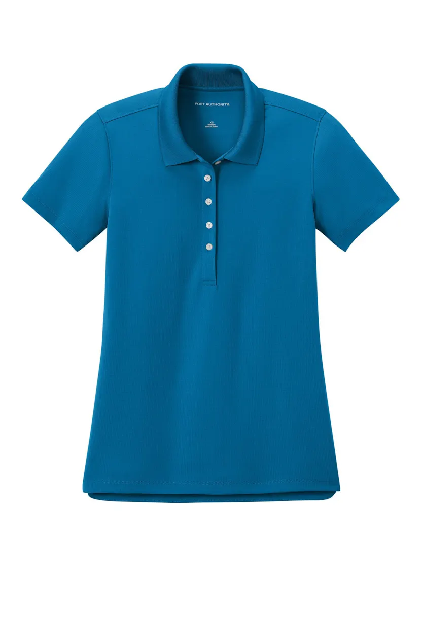 Port Authority LK845 Women's Dry Zone Stain-Release Grid Polo