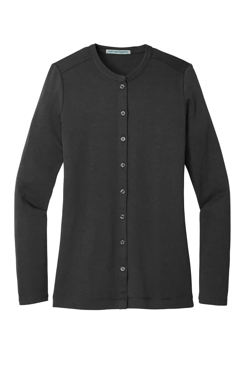 Port Authority LM1008 Women's Concept Stretch Button-Front Cardigan