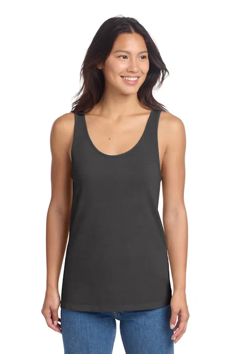 Port & Co LPC099TT Women's Beach Wash Garment-Dyed Tank