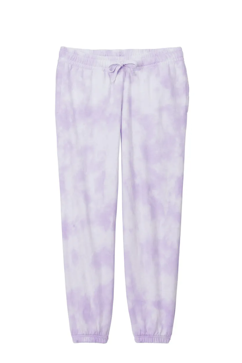 Port & Co LPC140P Women's Beach Wash Cloud Tie-Dye Sweatpant
