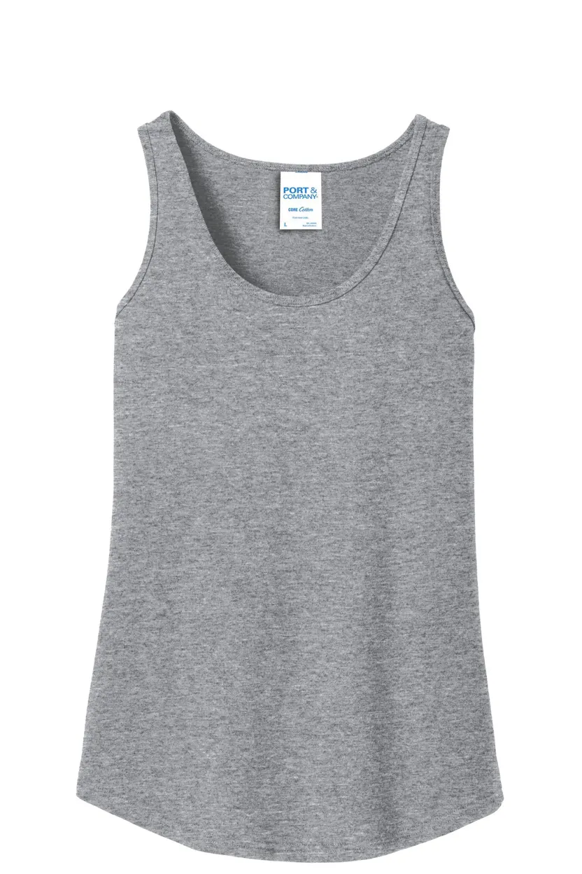 Port & Co LPC54TT Women's Core Cotton Tank Top