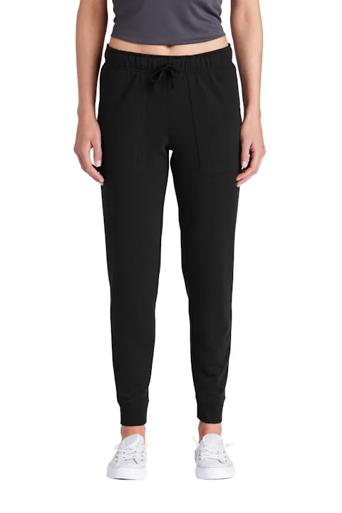 Sport-Tek LST299 Women's PosiCharge  Tri-Blend Wicking Fleece Jogger