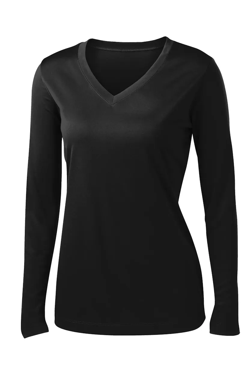Sport-Tek LST353LS Women's Long Sleeve PosiCharge Competitor V-Neck Tee