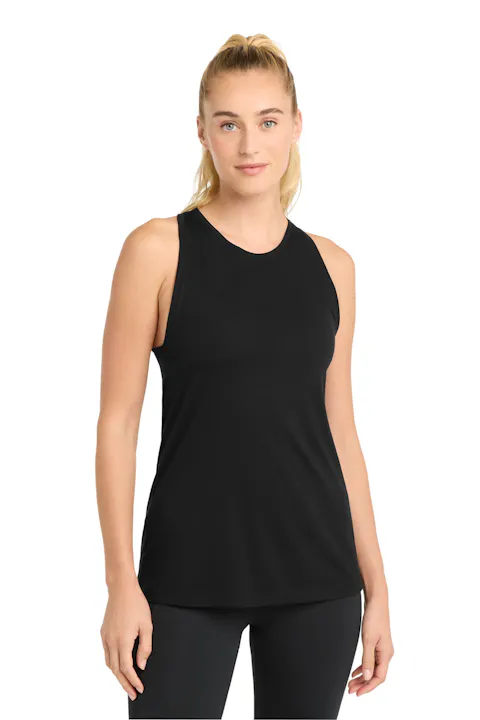 Sport-Tek LST402 Women's PosiCharge  Tri-Blend Wicking Tank