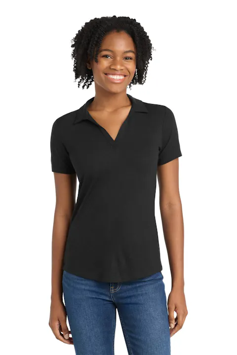 Sport-Tek LST405 Women's PosiCharge  Tri-Blend Wicking Polo