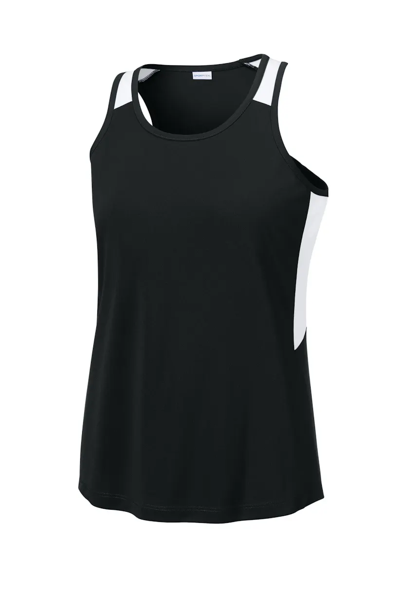 Sport-Tek LST446 Women's Club Track Tank