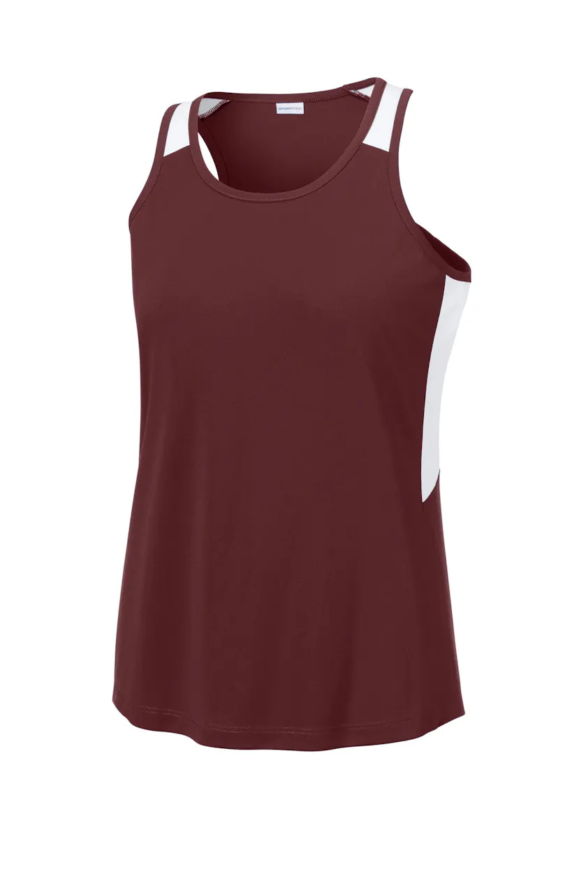 Sport-Tek LST446 Women's Club Track Tank