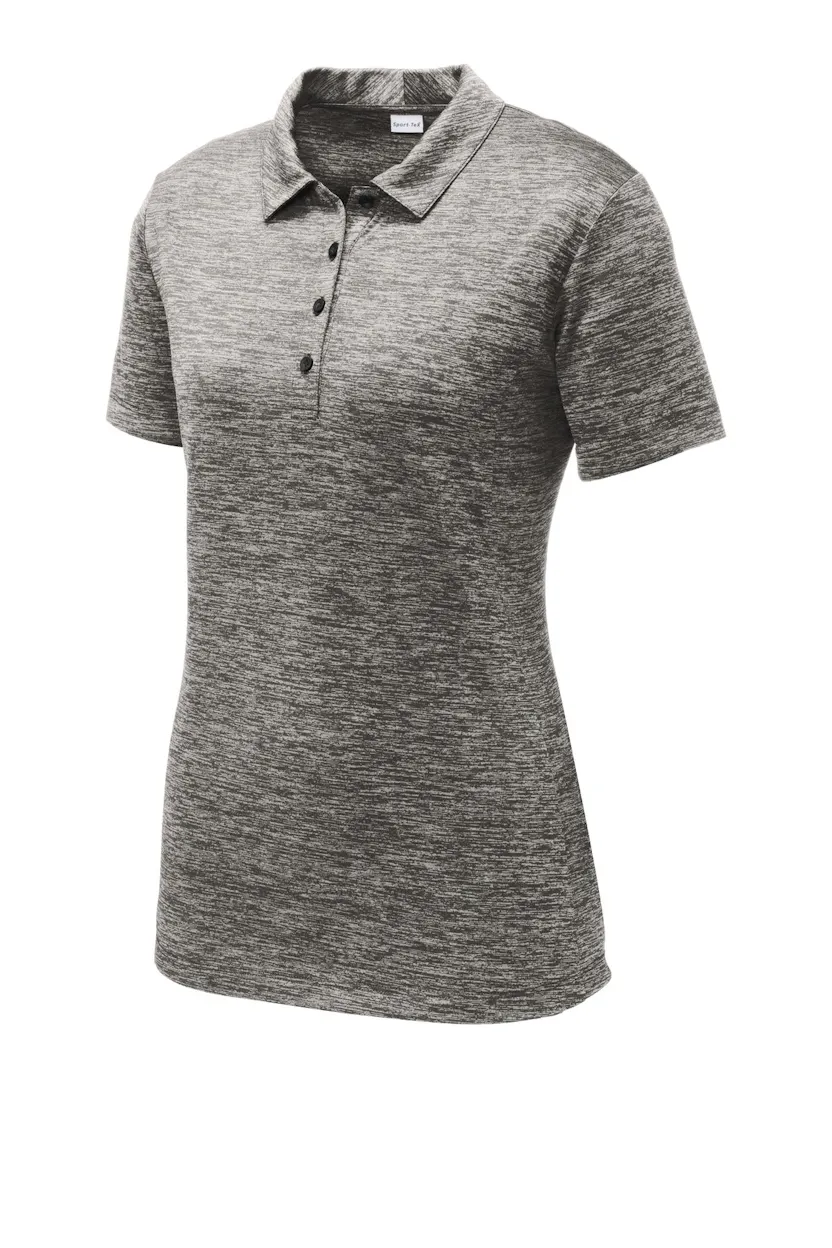 Sport-Tek LST590 Women's PosiCharge  Electric Heather Polo