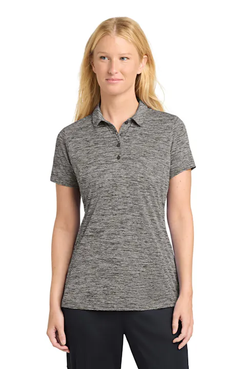 Sport-Tek LST590 Women's PosiCharge  Electric Heather Polo