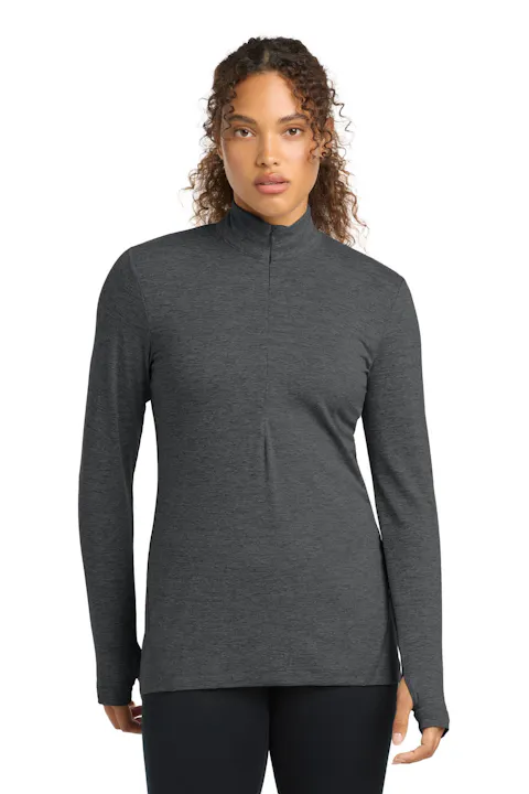 Sport-Tek LST711 Women's Exchange 1.5 Long Sleeve 1/2-Zip