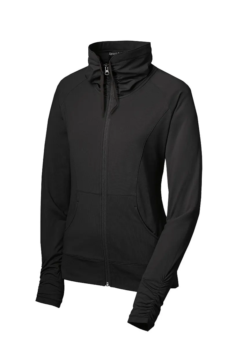 Sport-Tek LST852 Women's Sport-Wick Stretch Full-Zip Jacket