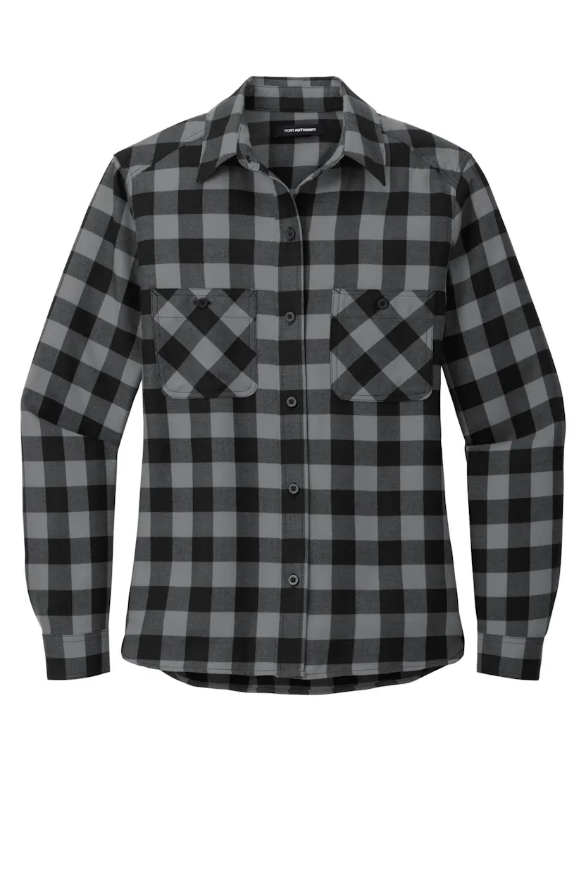 Port Authority LW669 Women's Plaid Flannel Shirt