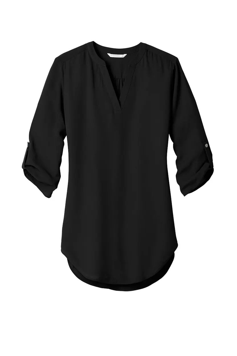 Port Authority LW701 Women's 3/4-Sleeve Tunic Blouse