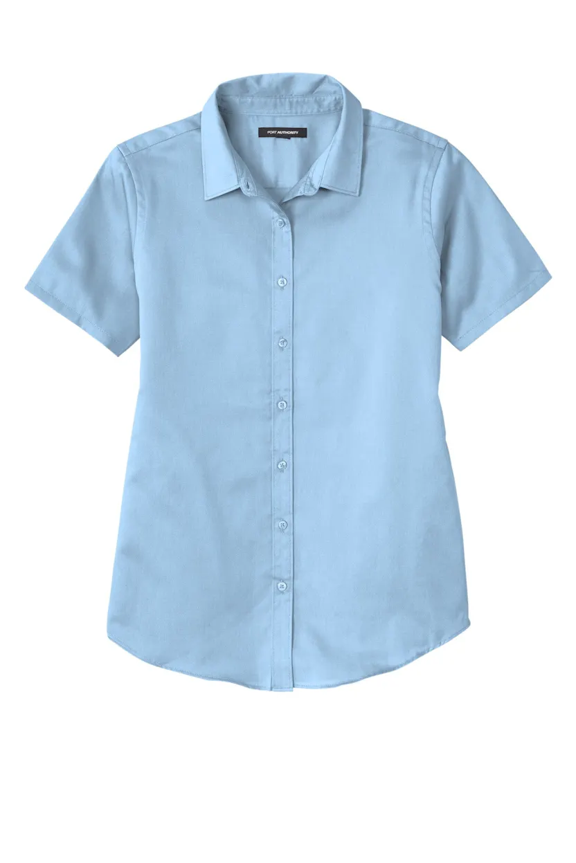 Port Authority LW809 Women's Short Sleeve SuperPro ReactTwill Shirt