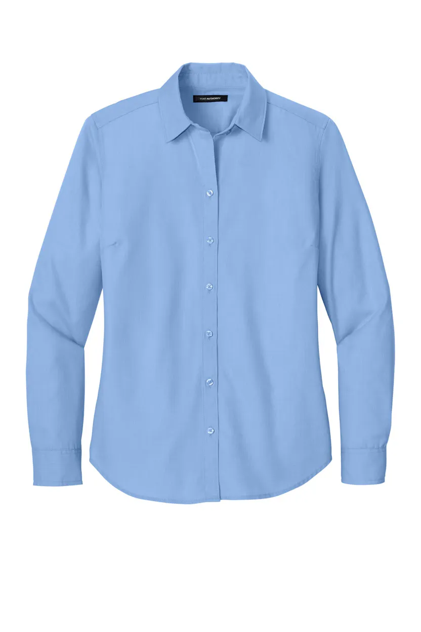 Port Authority LW816 Women's Long Sleeve Nailhead Easy Care Shirt