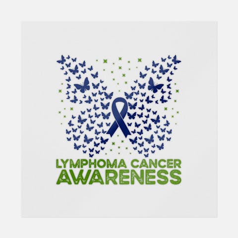 Lymphoma Stickers & DTF Transfers