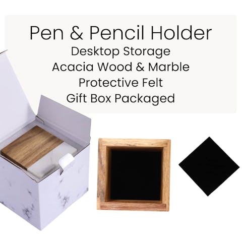 Marble Pen/Pencil Holder