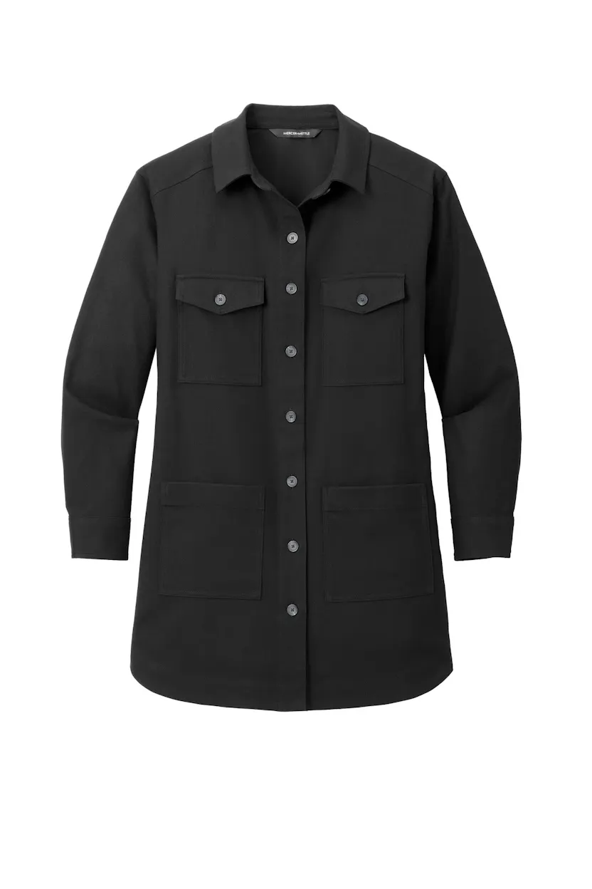 Mercer+Mettle MM2021 Women's Long Sleeve Twill Overshirt