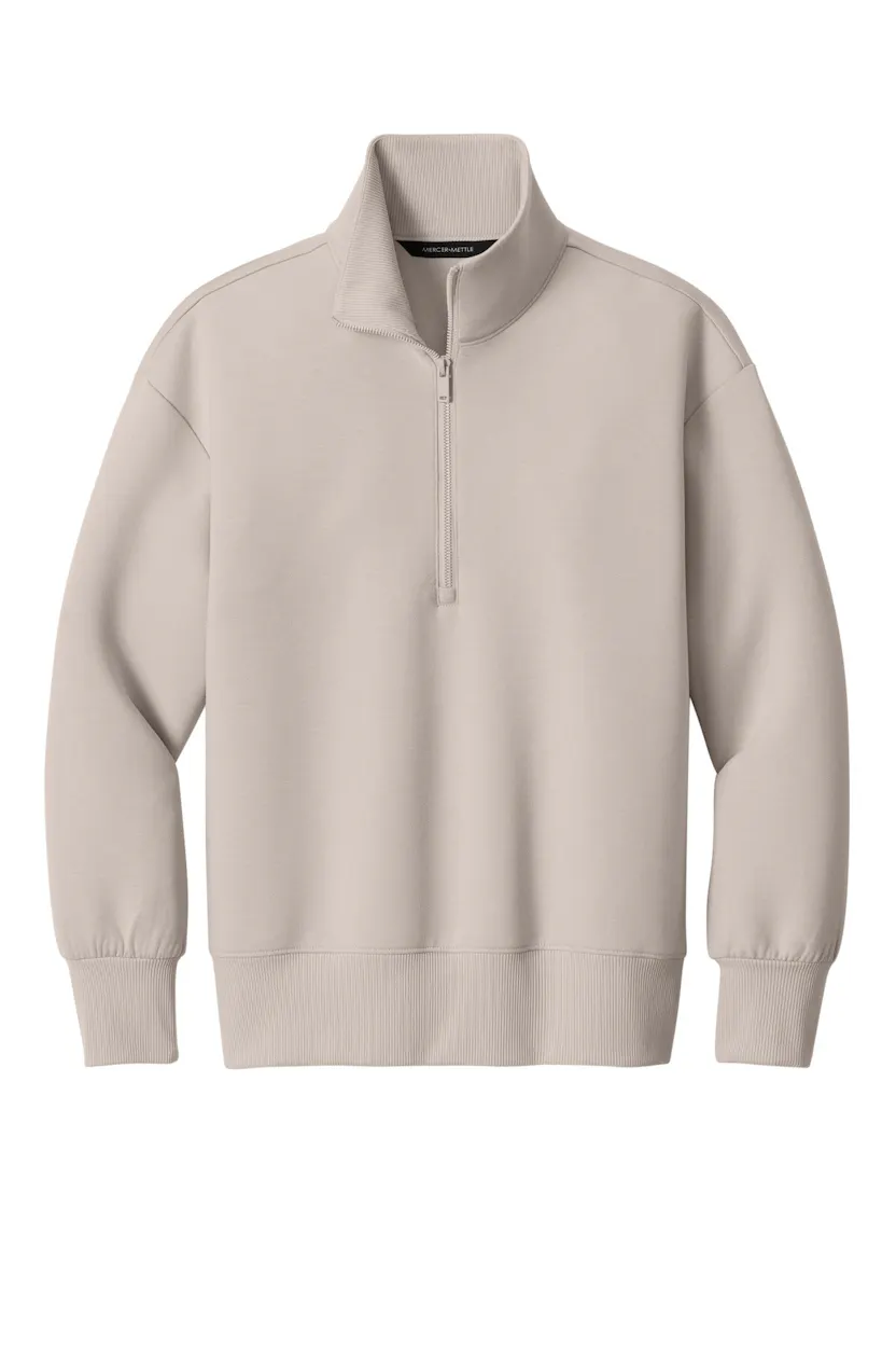 Mercer+Mettle MM3101 Women's Soft Spacer 1/4-Zip