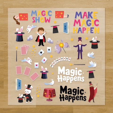 Magic Tricks Pressables Pack