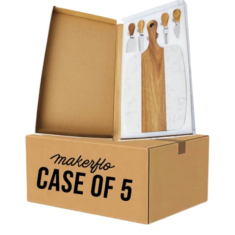 Marble Serving Board Set