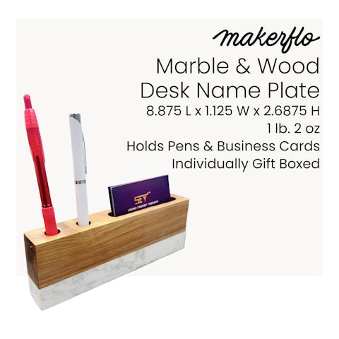 Marble Desk Name Plate