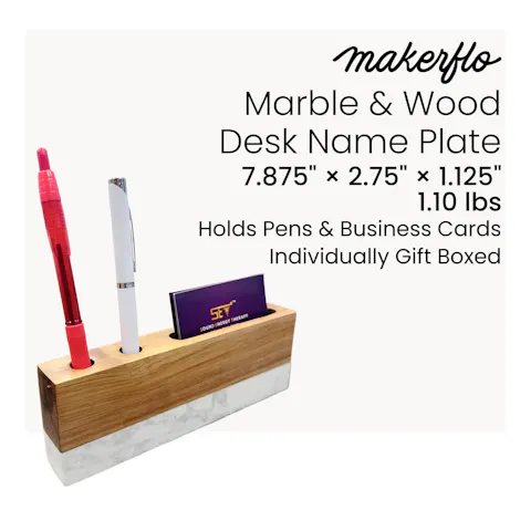 Marble Desk Name Plate