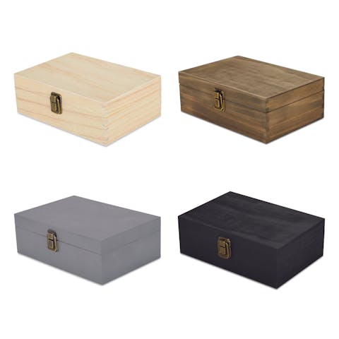 Wood Memory Boxes, Medium
