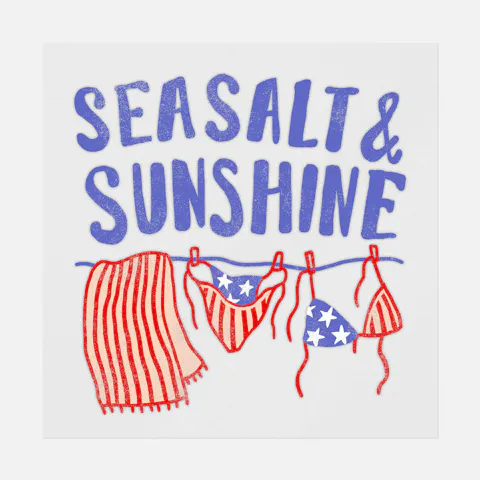 Sea Salt & Sunshine Ready-to-Press DTF Transfer