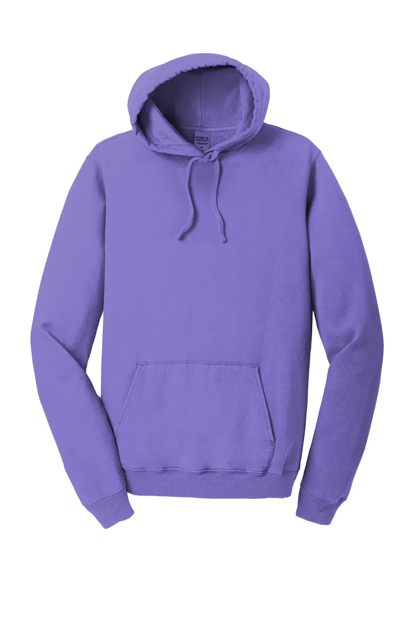 Port & Co PC098H Beach Wash Garment-Dyed Pullover Hooded Sweatshirt