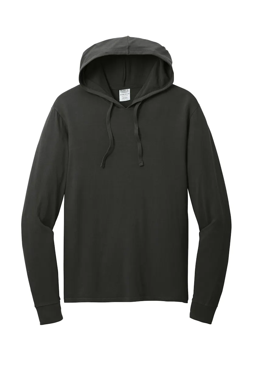 Port & Co PC099H Beach Wash Garment-Dyed Pullover Hooded Tee